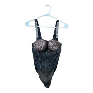 Victoria’s Secret Shine Strap Corset Lingerie